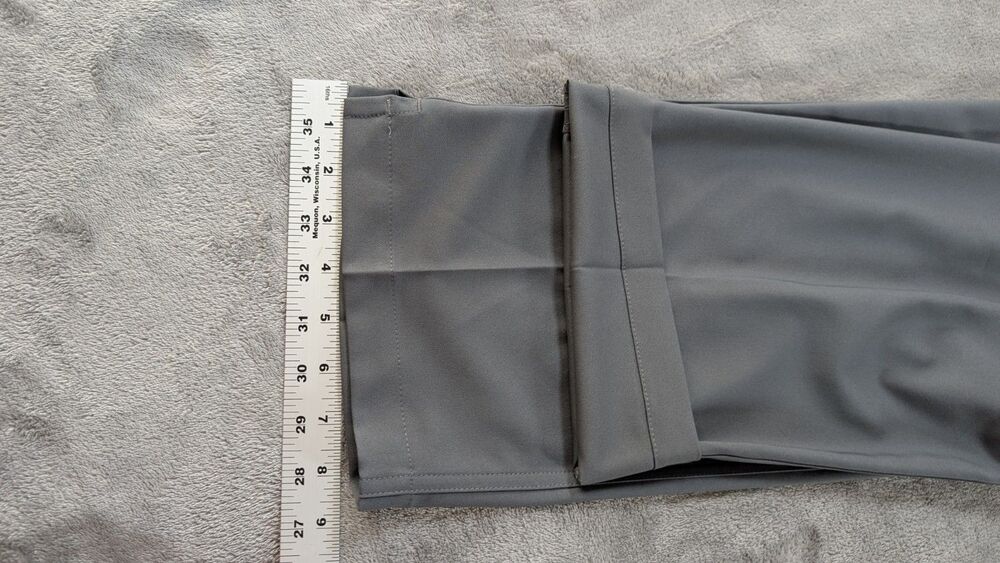 Nike Dri Fit Flex Golf Pants Mens 36x32 Gray Stretch Performance Casual - Picture 12 of 13